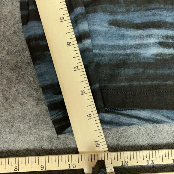 Lululemon Shorts Mens 32 Blue Black Board Drawstring Swim Trunks Current State - Picture 5 of 7